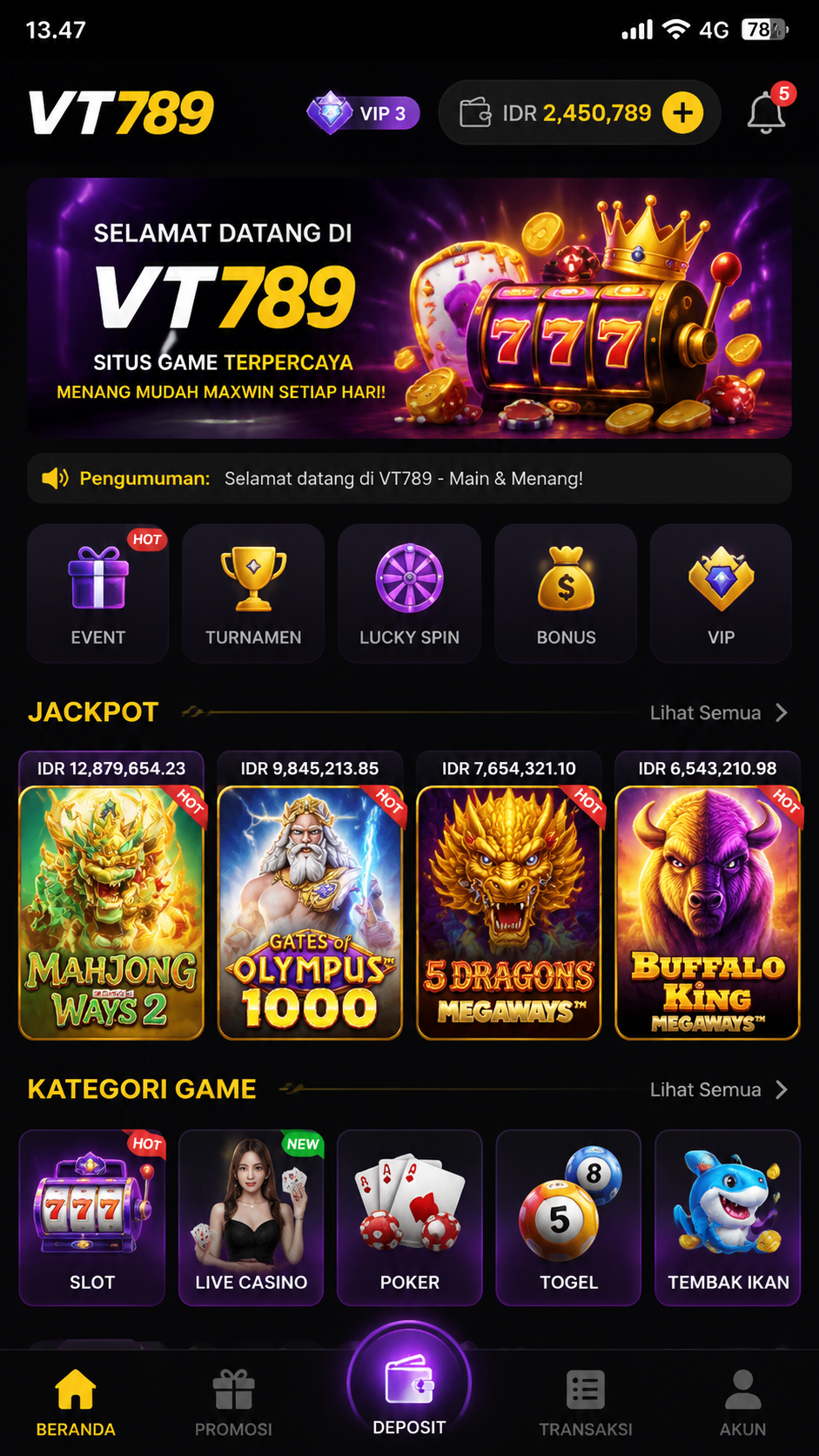 Screenshot 1 vt789