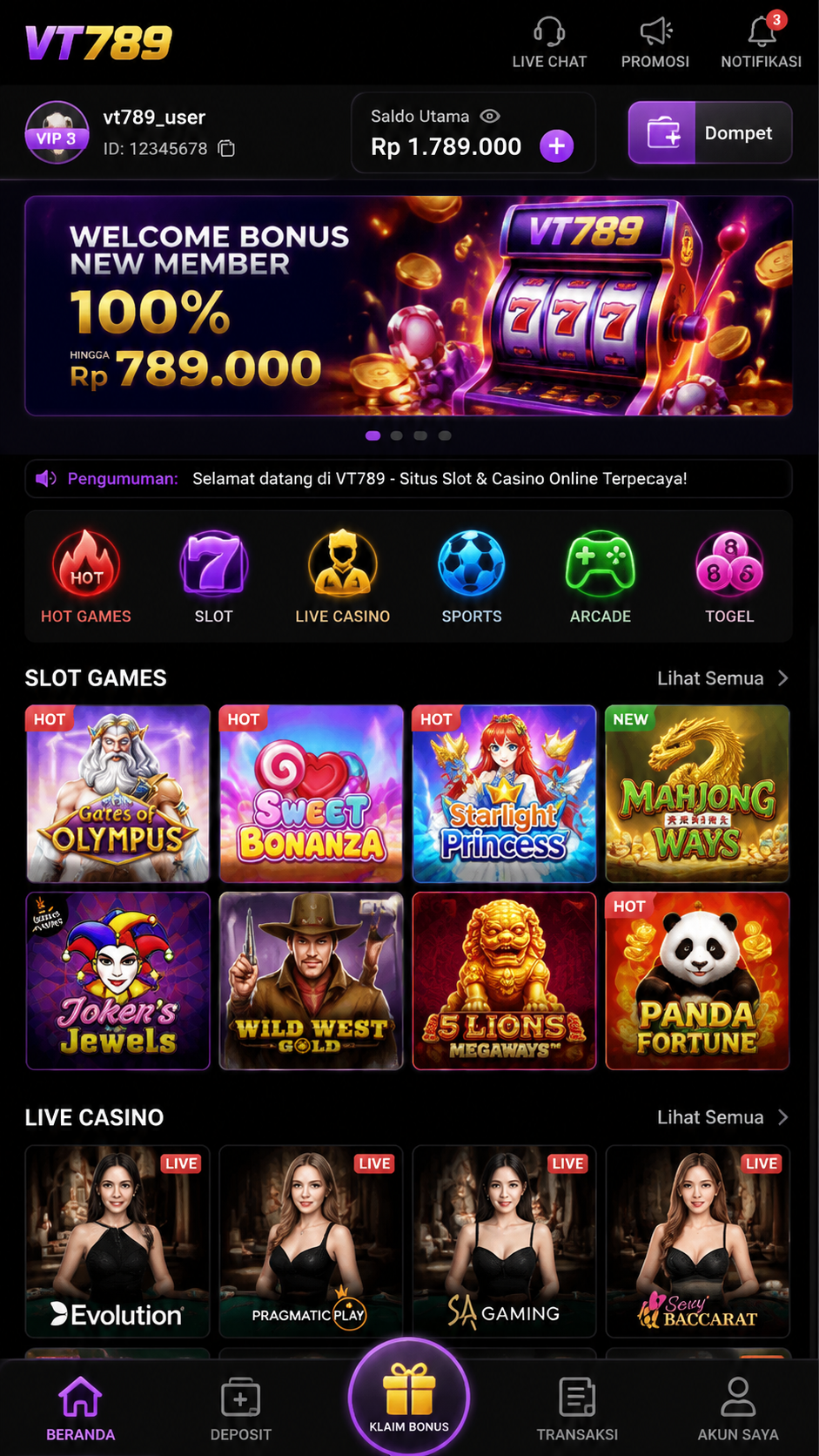 Screenshot 2 vt789